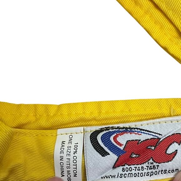 *Vintage* NASCAR 2004 Inaugural Chase the Nextel Cup Yellow Visor Hat Adjustable - Picture 4 of 5